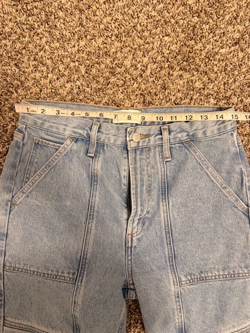 AGOLDE Cooper Cargo Jeans in Rank - Picture 7 of 10